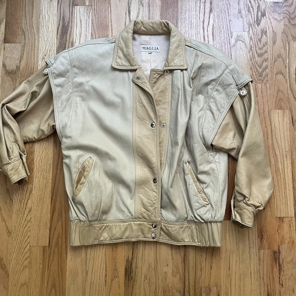 Women´s Vintage 70´s Maglia Fine Leather Color...